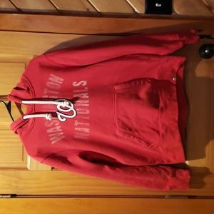 Washington Nationals Hoodie red 47 Brand  Large